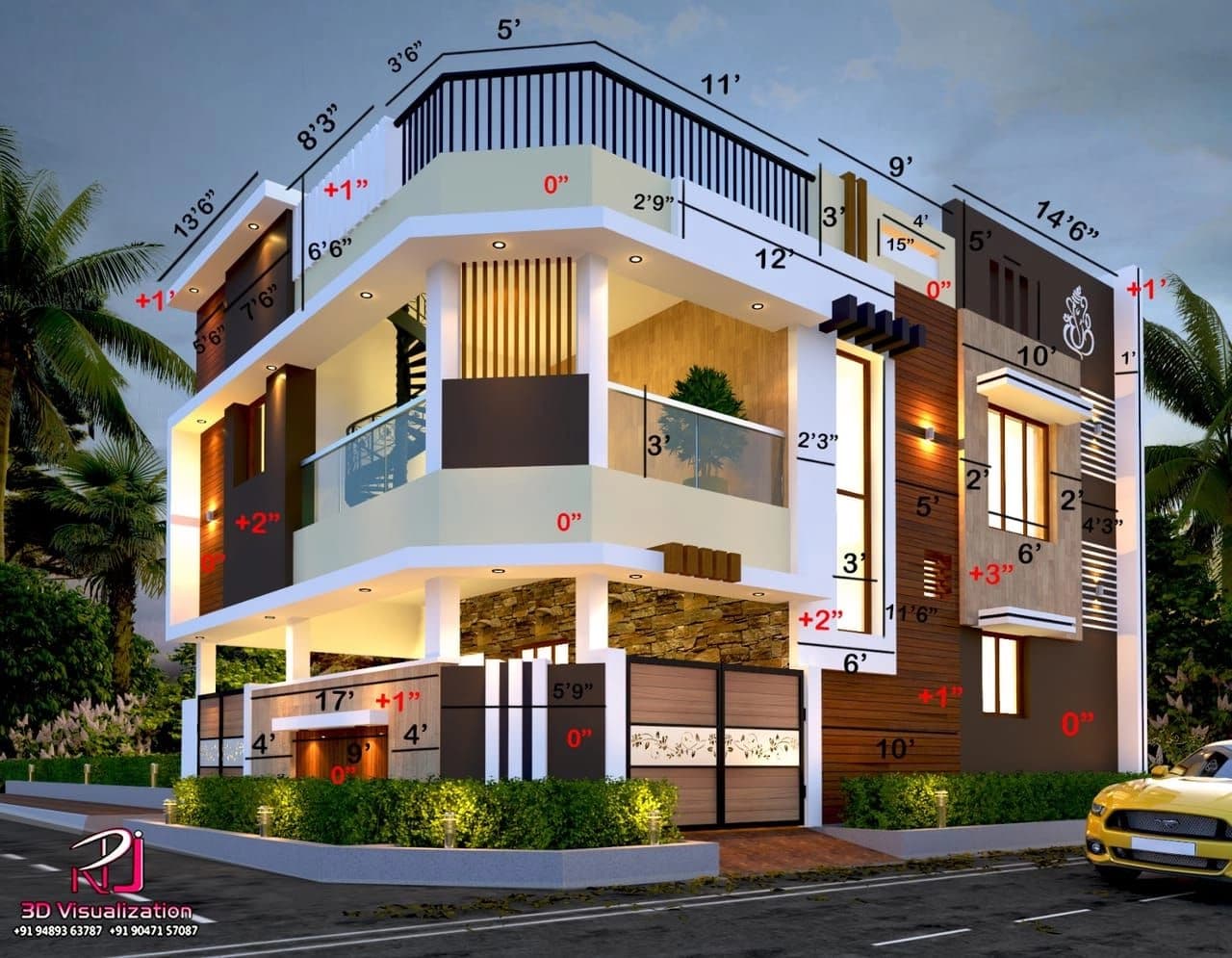 4BHK Residential for Sale in Idikarai, Tamil Nadu, coimbatore | 66 Cents